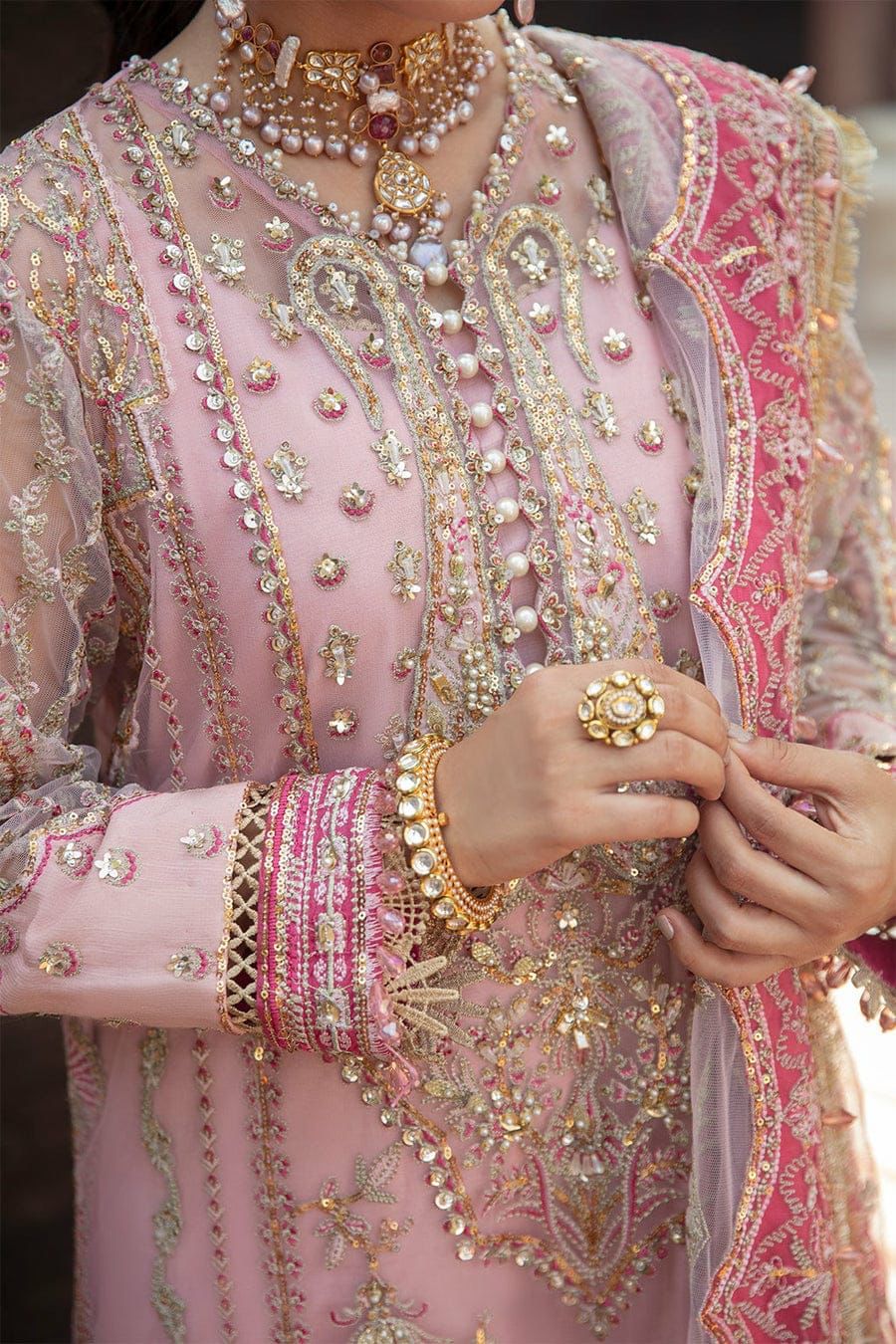 Heavy Embroided BRIDAL Suit